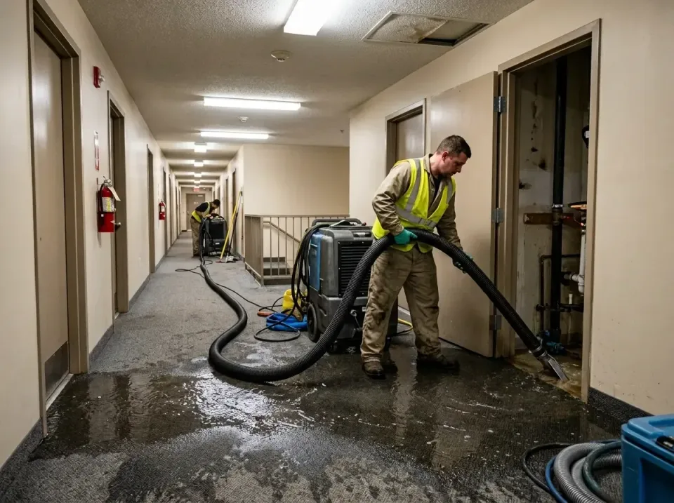 multi-unit-apartment-hallway-f-005 — frequently asked questions, Emergency Burst Pipe Water Extraction & Removal in Weatogue…
